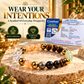 Dhanyog Pyramid & Dhanyog Bracelet Combo | Wealth, Prosperity & Positive Energy | FREE Triple Protection Bracelet