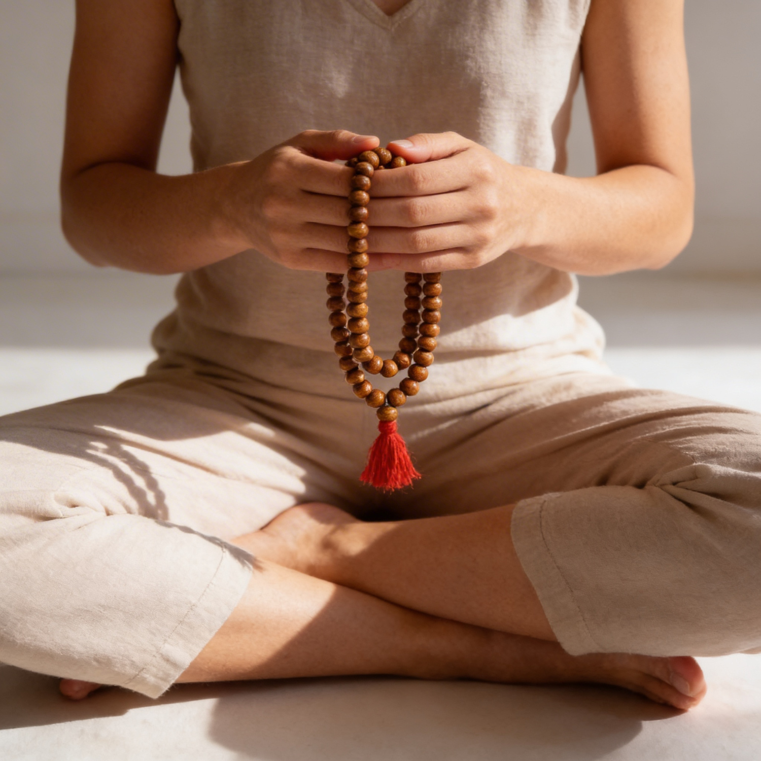 Wood Mala (Sheesham)