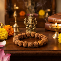 7 Mukhi Indonesian Rudraksh Bracelet