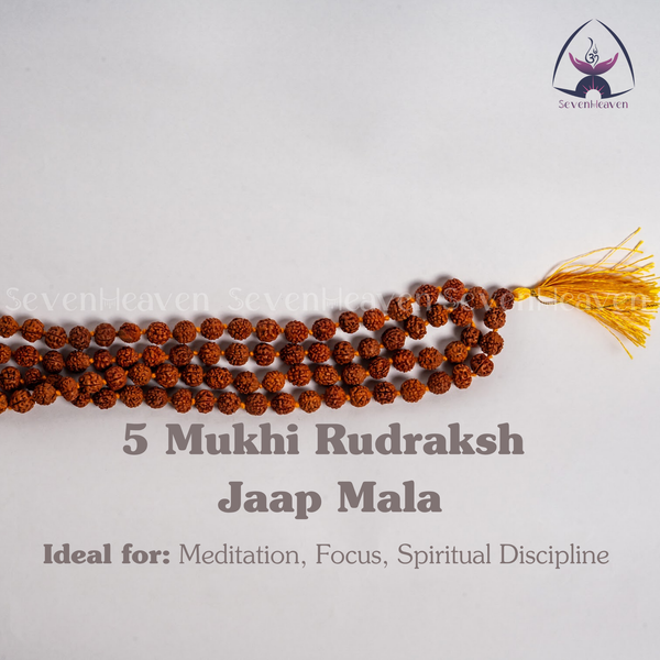 5 Mukhi Rudraksh Jaap Mala