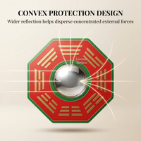 Pakuwa Mirror for Vastu | Convex Protection Mirror for Negative Energy 6 and 8 Inches