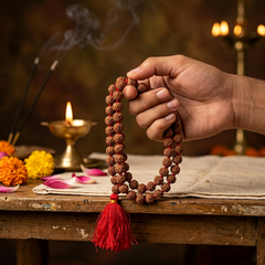 9 Mukhi Rudraksh Jaap Mala