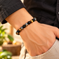 Personalised Triple Protection Crystal Bracelet | 8mm Multi Crystal Beads