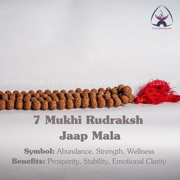 7 Mukhi Rudraksh Jaap Mala