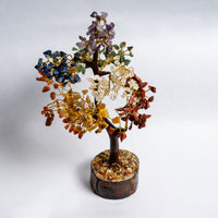 Authentic Crystal Gemstone Tree | Real Natural Stone Money Tree Decor | Handmade Home & Office Decoration