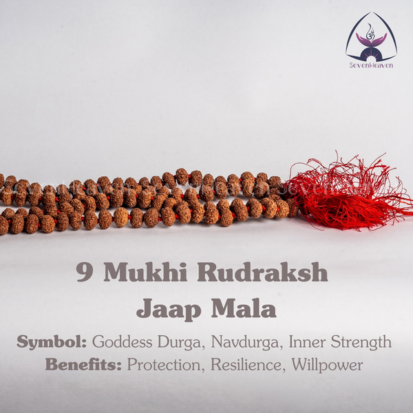 9 Mukhi Rudraksh Jaap Mala