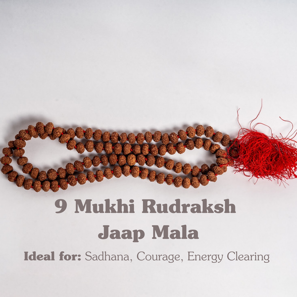 9 Mukhi Rudraksh Jaap Mala