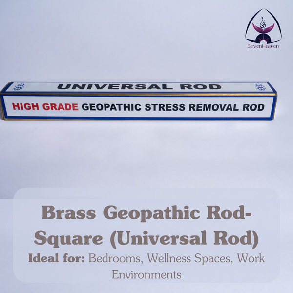 Brass Geopathic Rod - Square (Universal Rod)