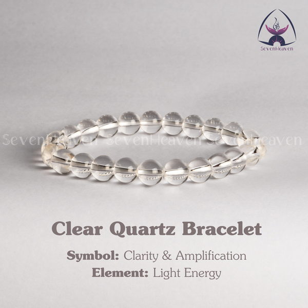 clear quartz bracelet