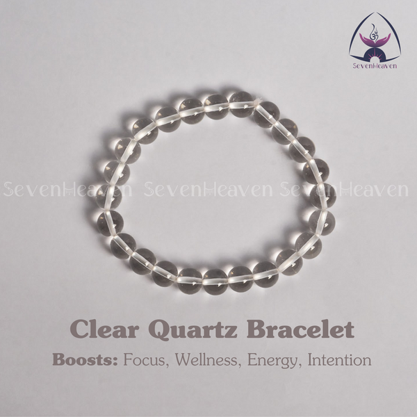 clear quartz bracelet