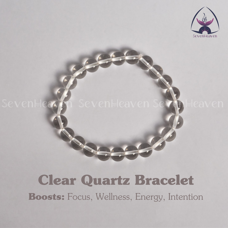 clear quartz bracelet