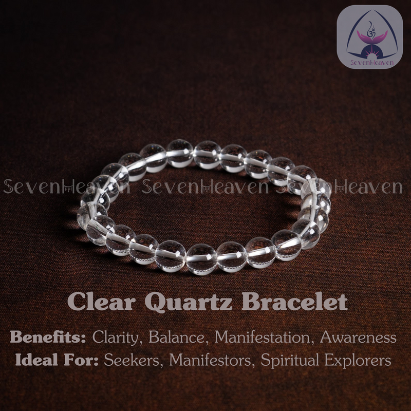 clear quartz bracelet