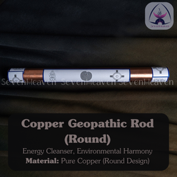 Copper Geopathic Rod (Round)