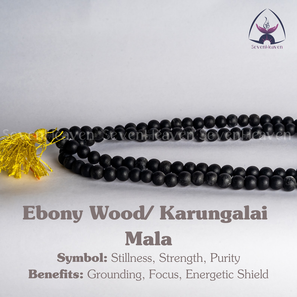 Ebony Wood / Karungalai Mala