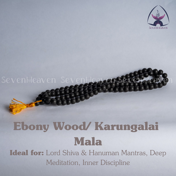Ebony Wood / Karungalai Mala
