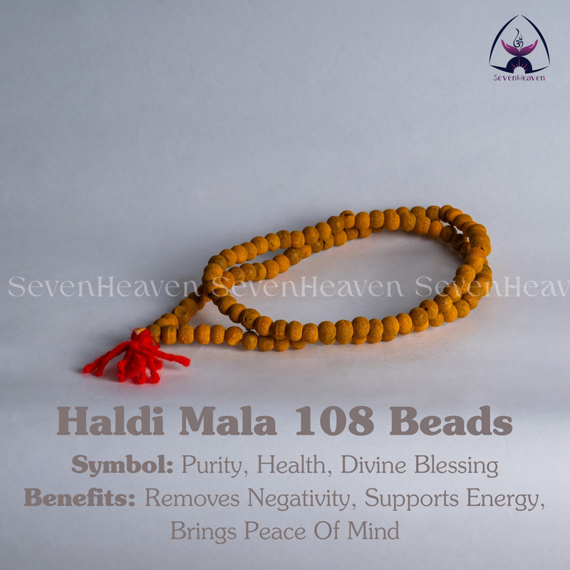 Haldi Mala 108 Beads