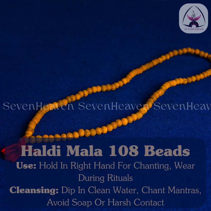 Haldi Mala 108 Beads