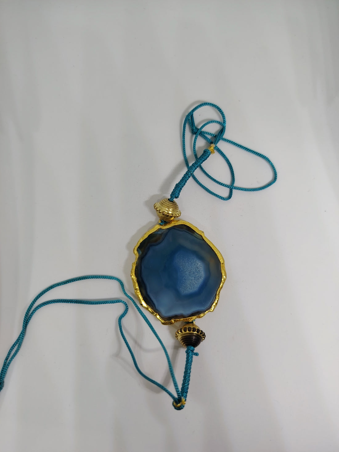 Premium Ganesha Crystal Rakhi Bracelet for Brother | Natural Crystal Stone Raksha Bandhan Rakhi | Handcrafted Design with Elegant Finish