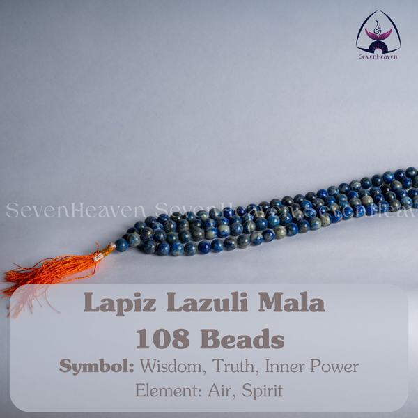Lapiz Lazuli Mala 108 Beads