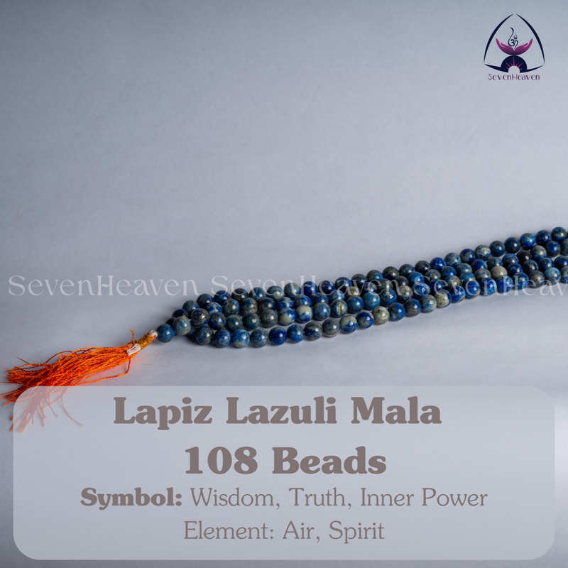 Lapiz Lazuli Mala 108 Beads