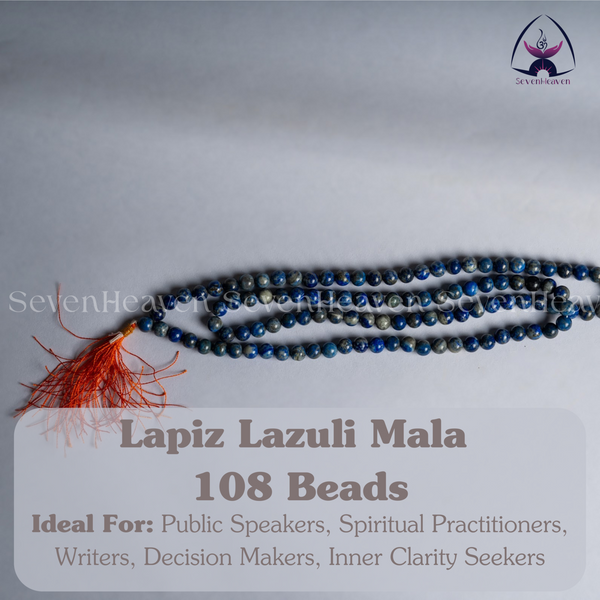 Lapiz Lazuli Mala 108 Beads