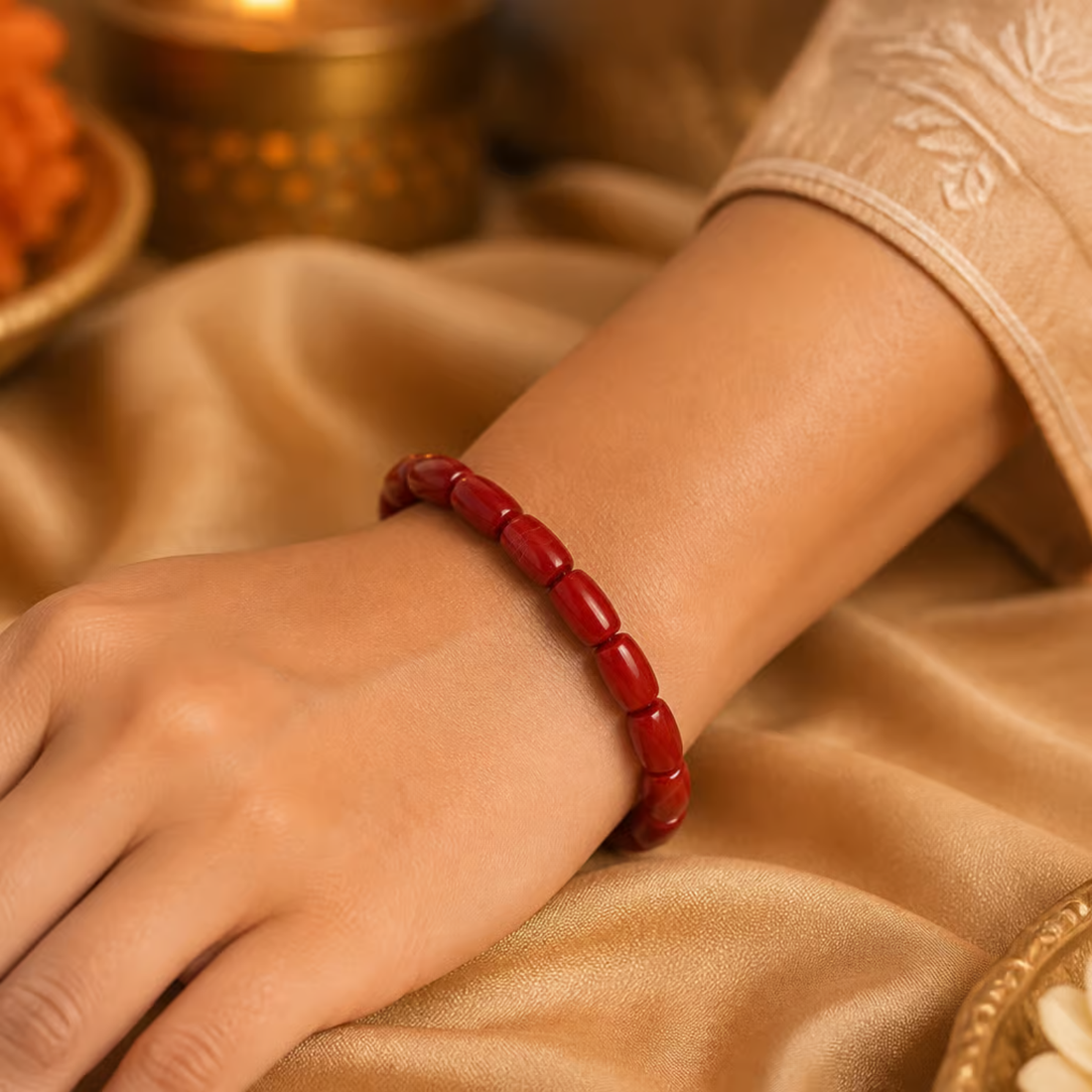 Moonga Bracelet | Original Red Coral Bracelet
