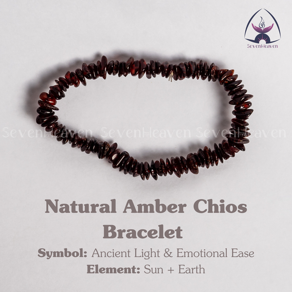 Natural Amber Chios Bracelet