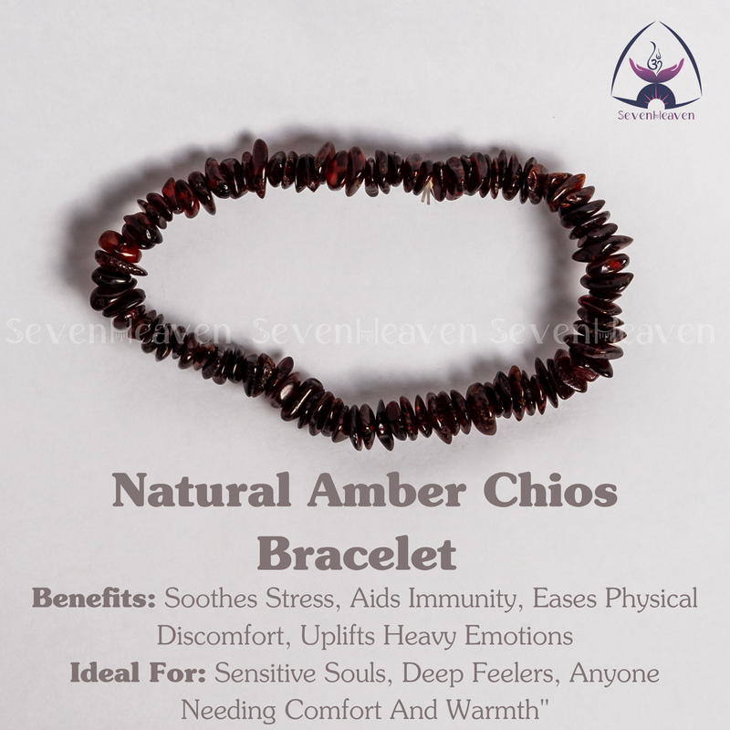 Natural Amber Chios Bracelet
