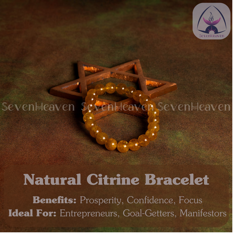 Natural Citrine Bracelet