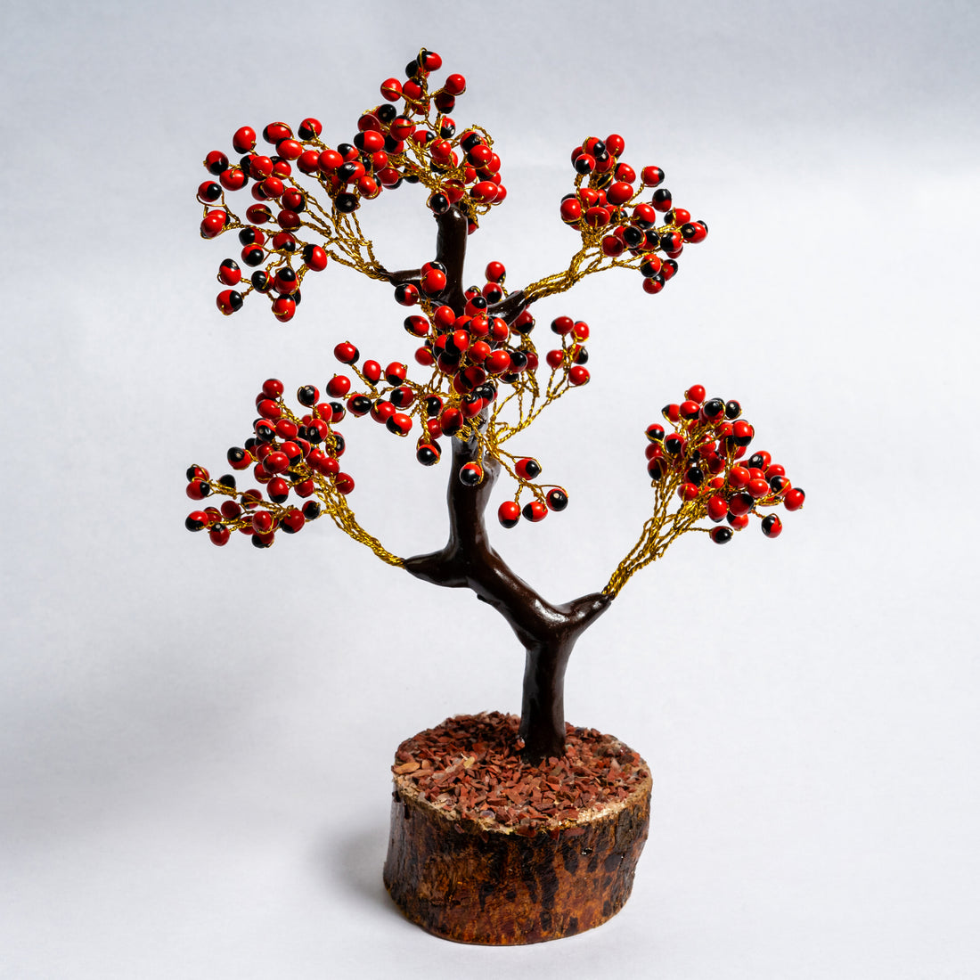 Authentic Crystal Gemstone Tree | Real Natural Stone Money Tree Decor | Handmade Home & Office Decoration