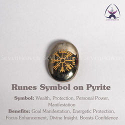 Runes Symbol on Pyrite