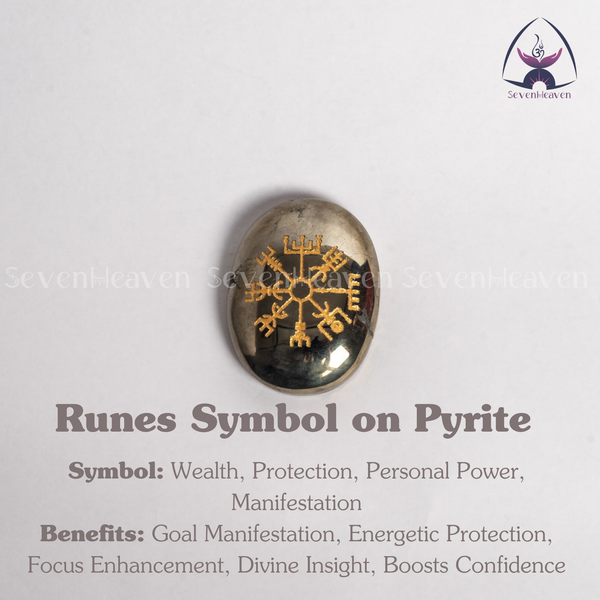 Runes Symbol on Pyrite