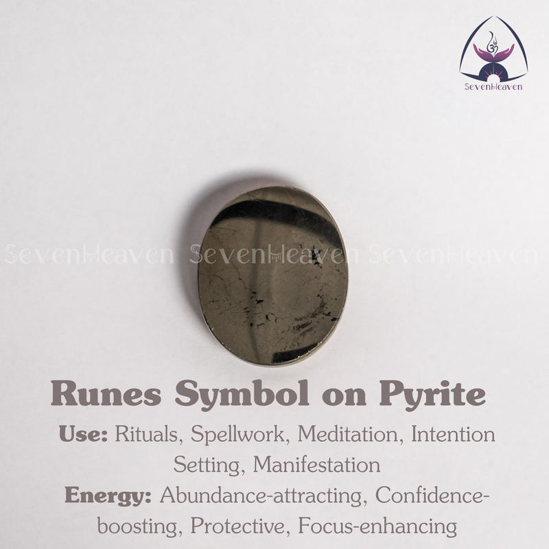 Runes Symbol on Pyrite