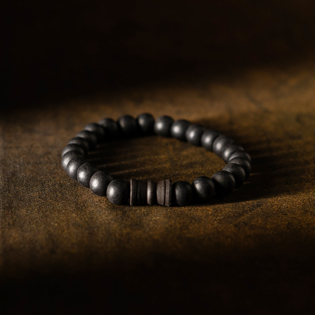 Karungali Bracelet | Natural Black Ebony Wood 8mm Bead Bracelet | Sacred Protection Focus Meditation & Positive Energy Jewellery