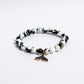 Orca Bracelet | Natural Orca Agate Stone Bead Bracelet | Strength Grounding Emotional Balance & Ocean Inspired Energy Jewellery