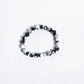 Orca Bracelet | Natural Orca Agate Stone Bead Bracelet | Strength Grounding Emotional Balance & Ocean Inspired Energy Jewellery