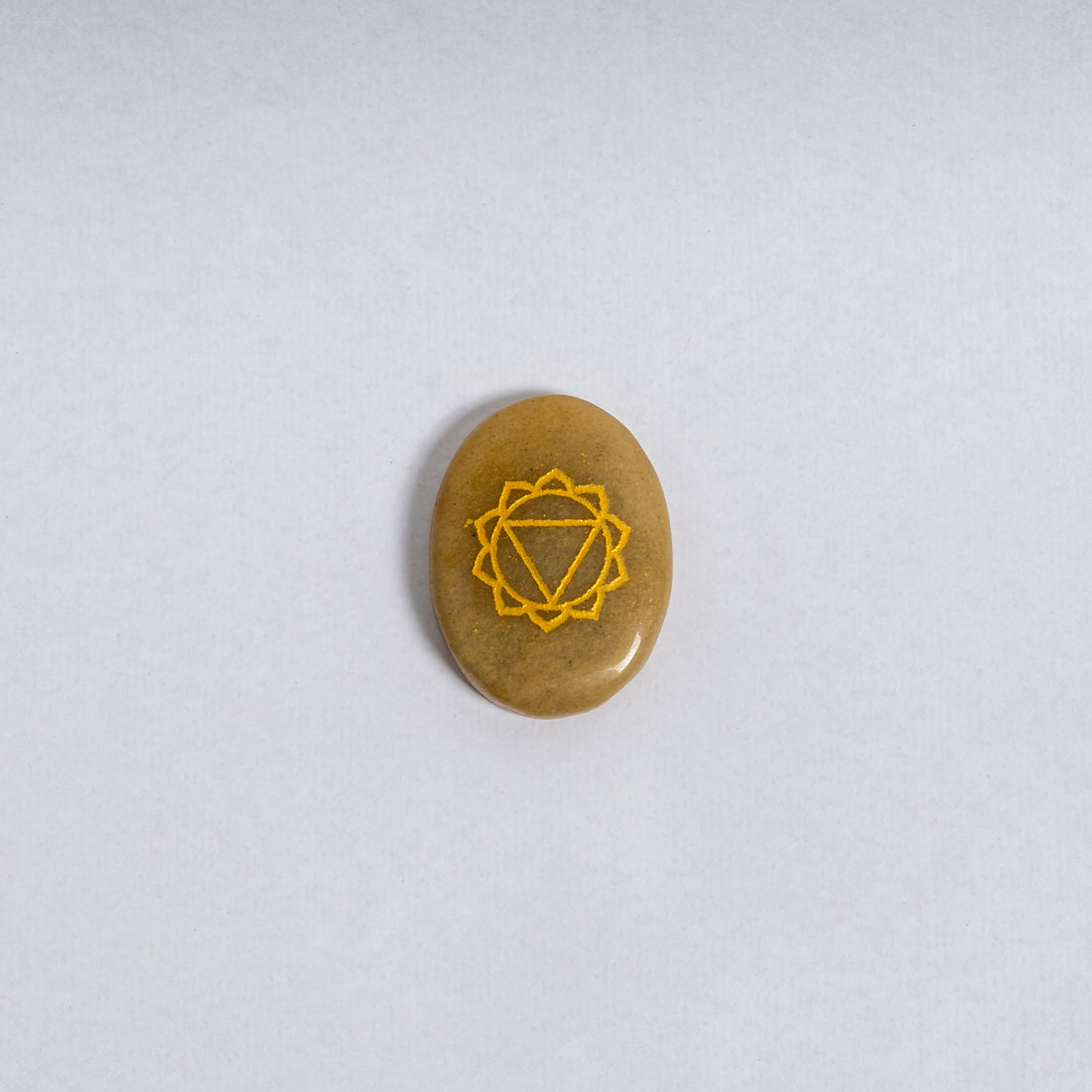 7 Chakra Gemstone Coin Set | Engraved Chakra Healing Stones for Meditation & Spiritual Practice