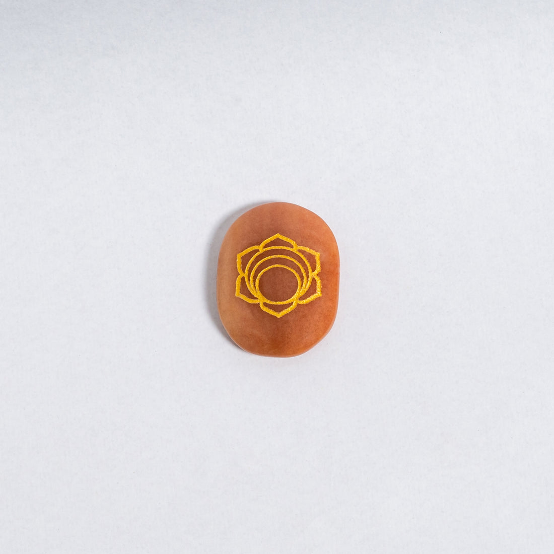 7 Chakra Gemstone Coin Set | Engraved Chakra Healing Stones for Meditation & Spiritual Practice