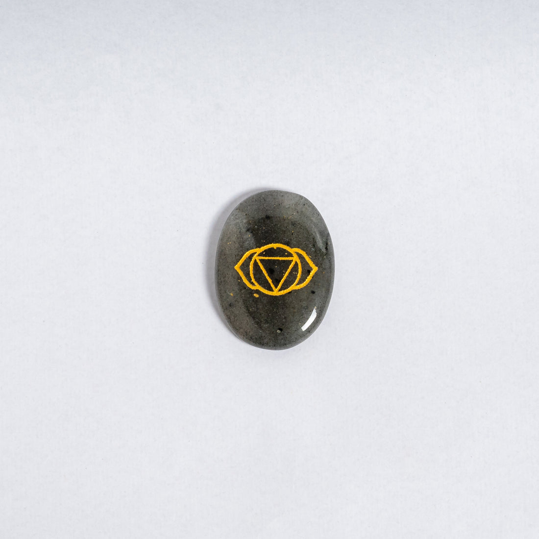 7 Chakra Gemstone Coin Set | Engraved Chakra Healing Stones for Meditation & Spiritual Practice