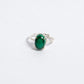 Natural Malachite Ring | Green Gemstone Ring for Transformation & Abundance