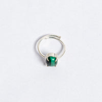 Natural Malachite Ring | Green Gemstone Ring for Transformation & Abundance