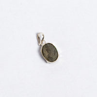 Pyrite Pendant | Natural Pyrite Crystal Necklace for Wealth Energy Confidence & Positive Mindset | Gold Stone Gemstone Jewellery for Everyday Wear