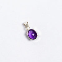 Amethyst Pendant | Natural Purple Crystal Necklace for Calm Energy Wisdom & Positive Vibes | Gemstone Jewellery for Meditation & Everyday Wear