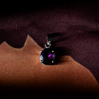 Amethyst Pendant | Natural Purple Crystal Necklace for Calm Energy Wisdom & Positive Vibes | Gemstone Jewellery for Meditation & Everyday Wear