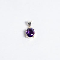 Amethyst Pendant | Natural Purple Crystal Necklace for Calm Energy Wisdom & Positive Vibes | Gemstone Jewellery for Meditation & Everyday Wear