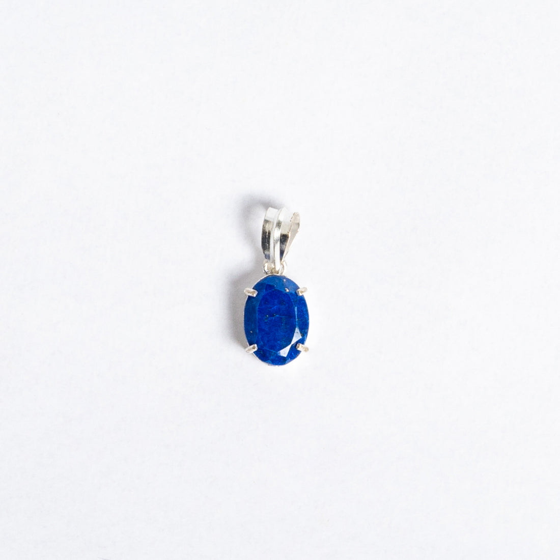 Lapis Lazuli Pendant | Natural Blue Crystal Necklace for Wisdom Confidence & Positive Energy | Royal Gemstone Jewellery for Meditation & Everyday Wear