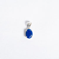 Lapis Lazuli Pendant | Natural Blue Crystal Necklace for Wisdom Confidence & Positive Energy | Royal Gemstone Jewellery for Meditation & Everyday Wear