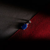 Lapis Lazuli Pendant | Natural Blue Crystal Necklace for Wisdom Confidence & Positive Energy | Royal Gemstone Jewellery for Meditation & Everyday Wear