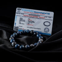 Blue Sapphire Bracelet | Natural Neelam Stone Bracelet for Focus Prosperity & Positive Energy