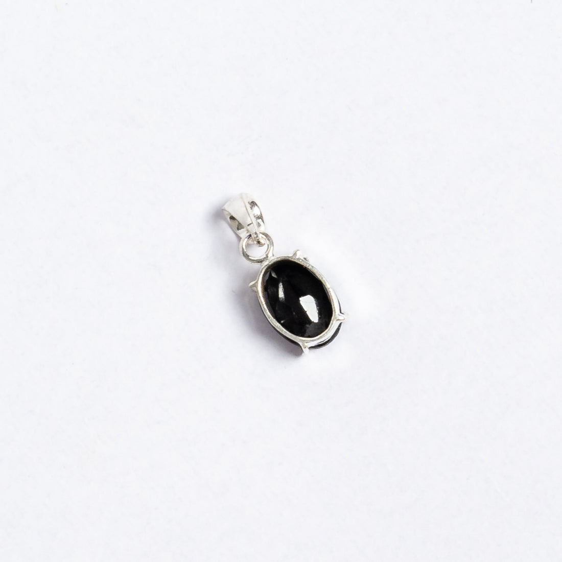 Black Tourmaline Pendant | Natural Crystal Protection Necklace | Grounding Stone Jewellery for Meditation, Positive Energy & Everyday Wear